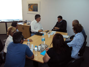 O Vereador Donato participou de reunião com diretor do DAEE e representantes de 3 comunidades
