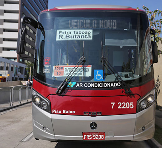 Vinte ônibus novos e modernos atendem Zona Sul de São Paulo